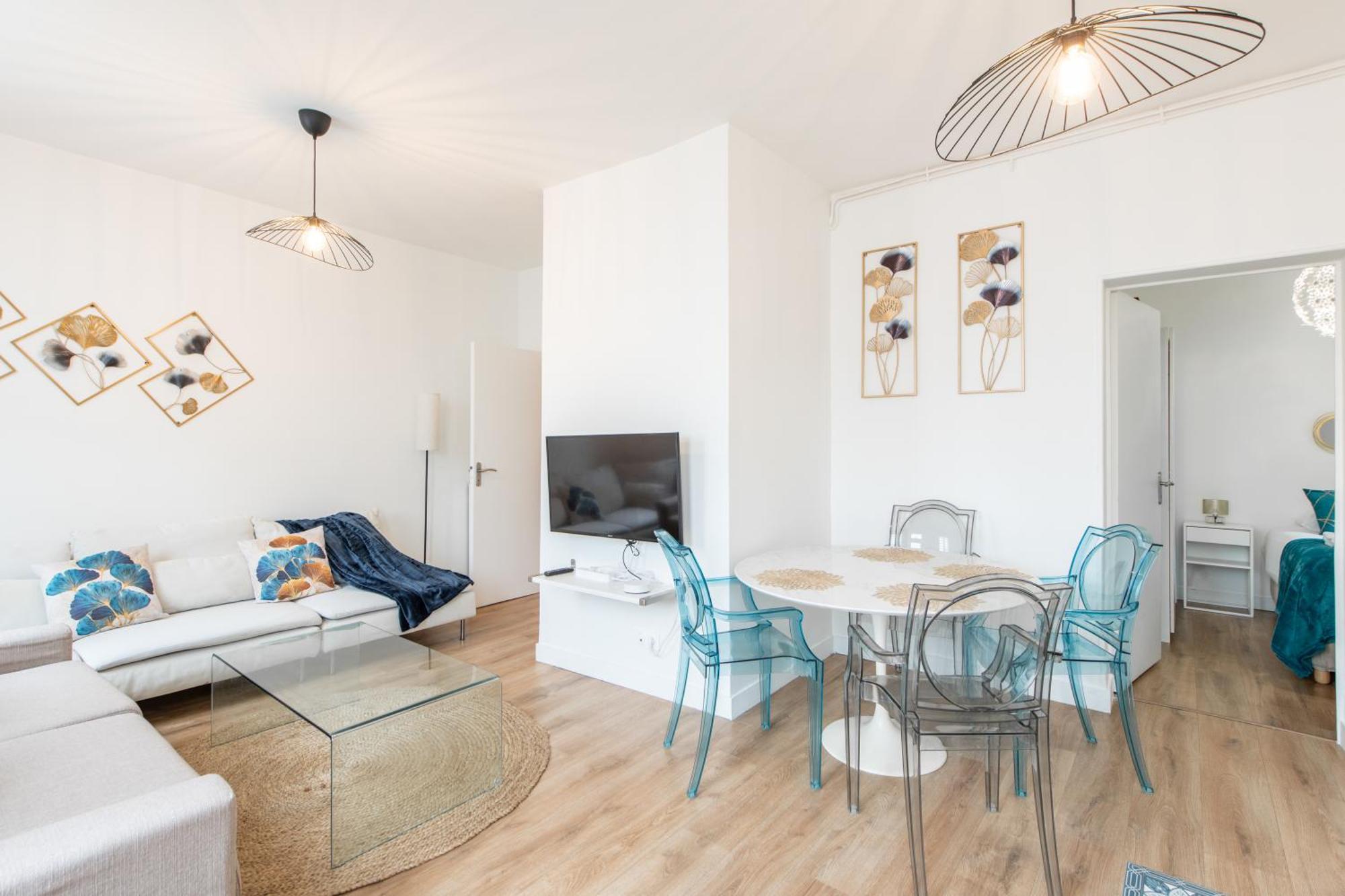 Spacious And Bright 2-Bedroom Large Apartment Very Close To Paris - Near Metro Boulogne-Billancourt Exteriör bild