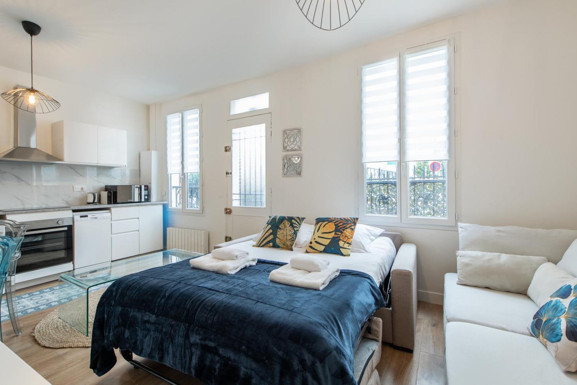 Spacious And Bright 2-Bedroom Large Apartment Very Close To Paris - Near Metro Boulogne-Billancourt Exteriör bild