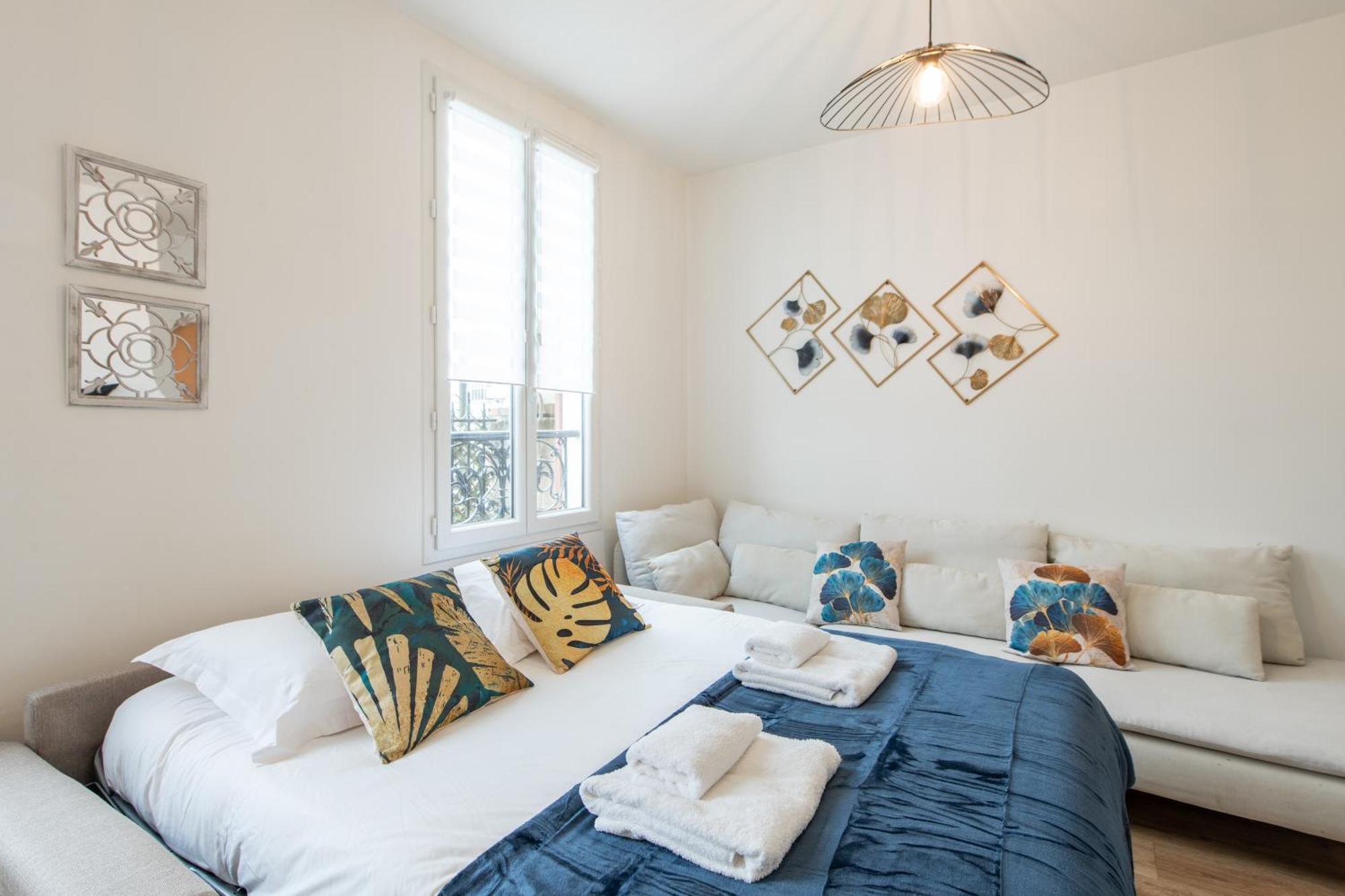 Spacious And Bright 2-Bedroom Large Apartment Very Close To Paris - Near Metro Boulogne-Billancourt Exteriör bild
