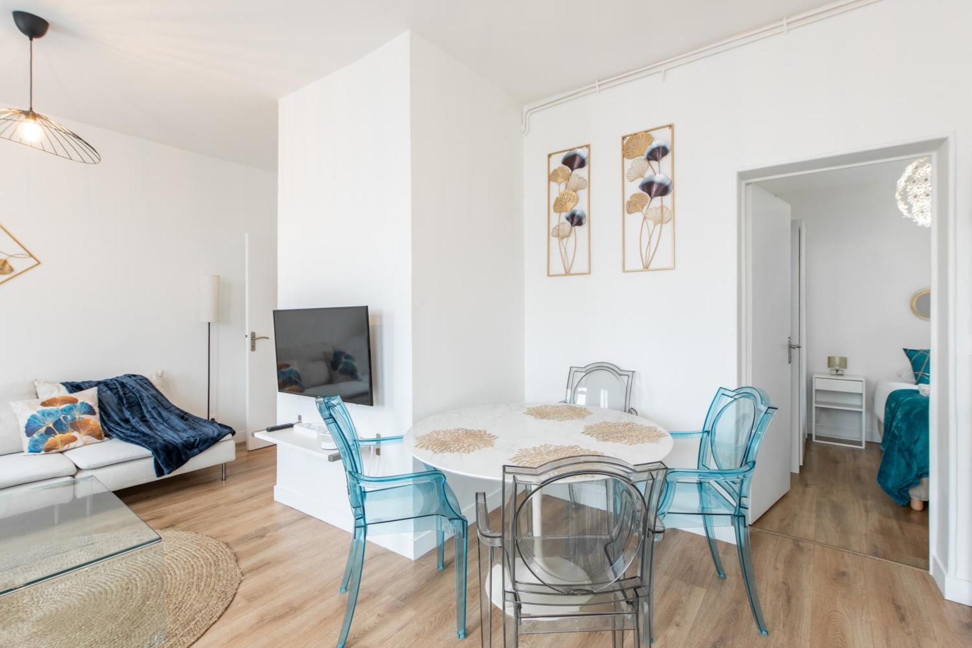 Spacious And Bright 2-Bedroom Large Apartment Very Close To Paris - Near Metro Boulogne-Billancourt Exteriör bild
